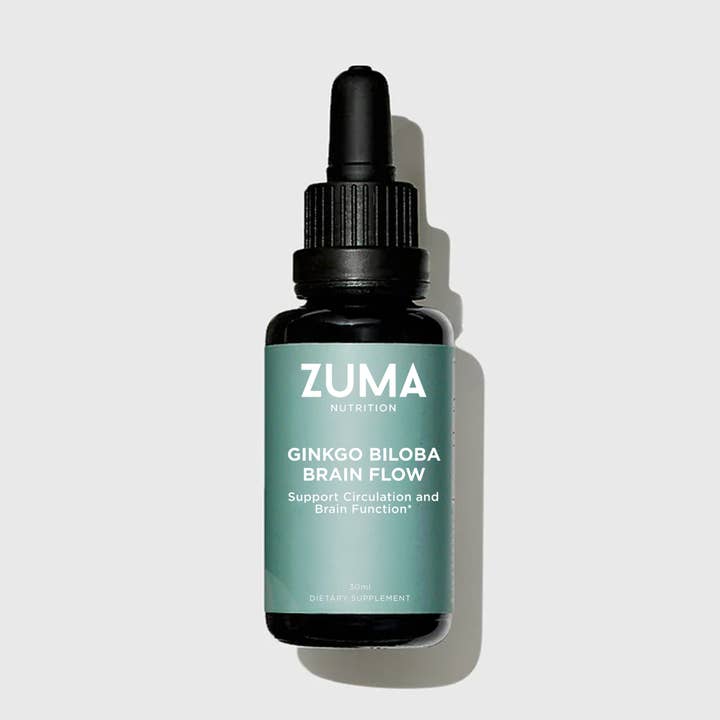 Ginkgo Biloba Brain Flow Tonic for wholesale by Zuma Nutrition
