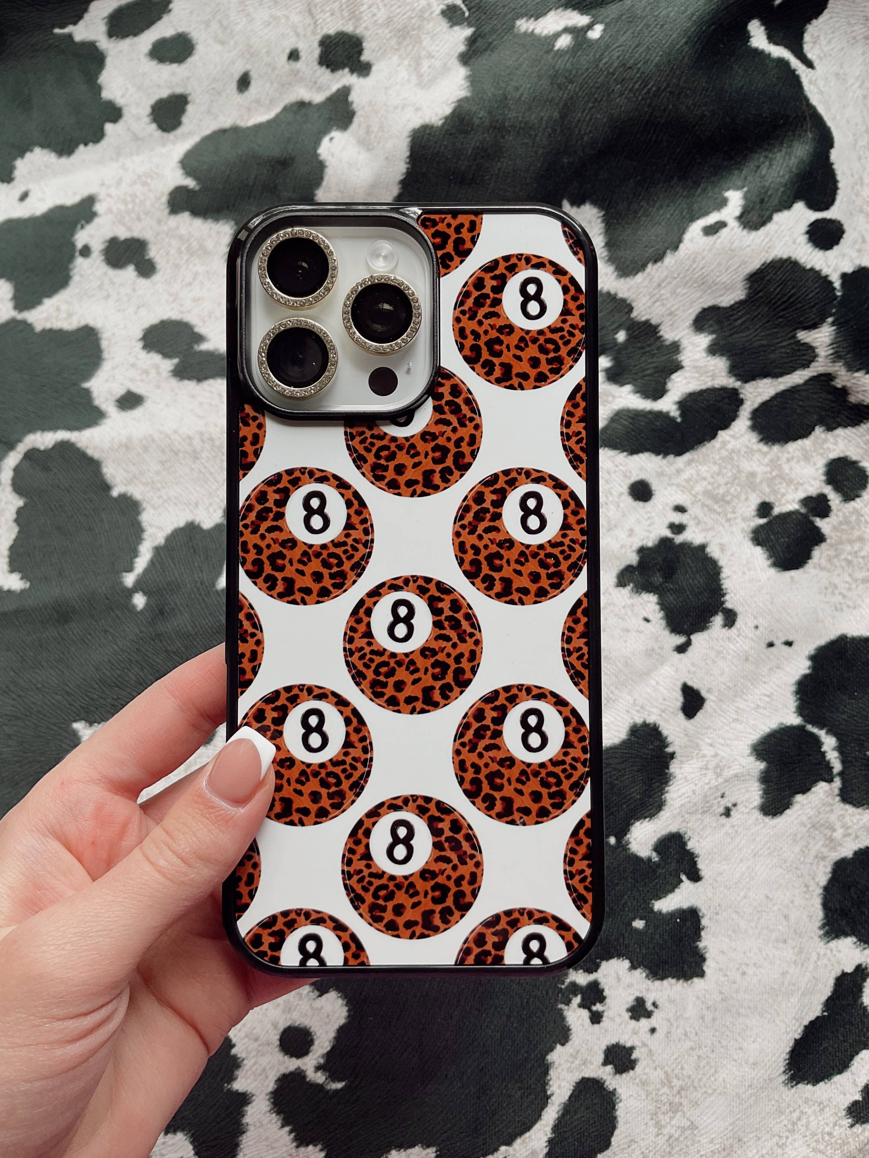 Twisted N Turquoise - Vendita all'ingrosso Custodia per cellulare - Donna - Custodia per telefono compatibile con MagSafe 8 Ball0