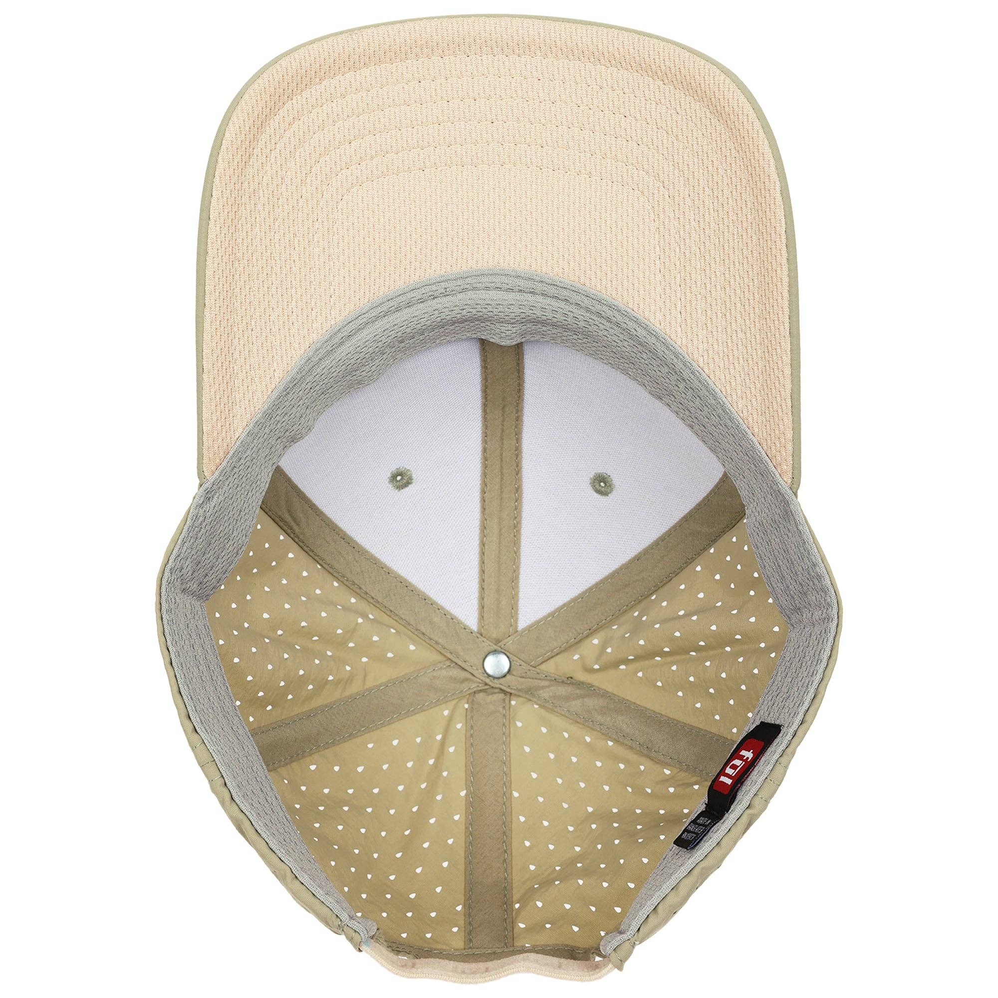 Concept One - Wholesale Baseball Cap - Unisex - FŪL Perforated Nylon Cap with 3D Rubber Logo and Elastic Logo Backstrap7