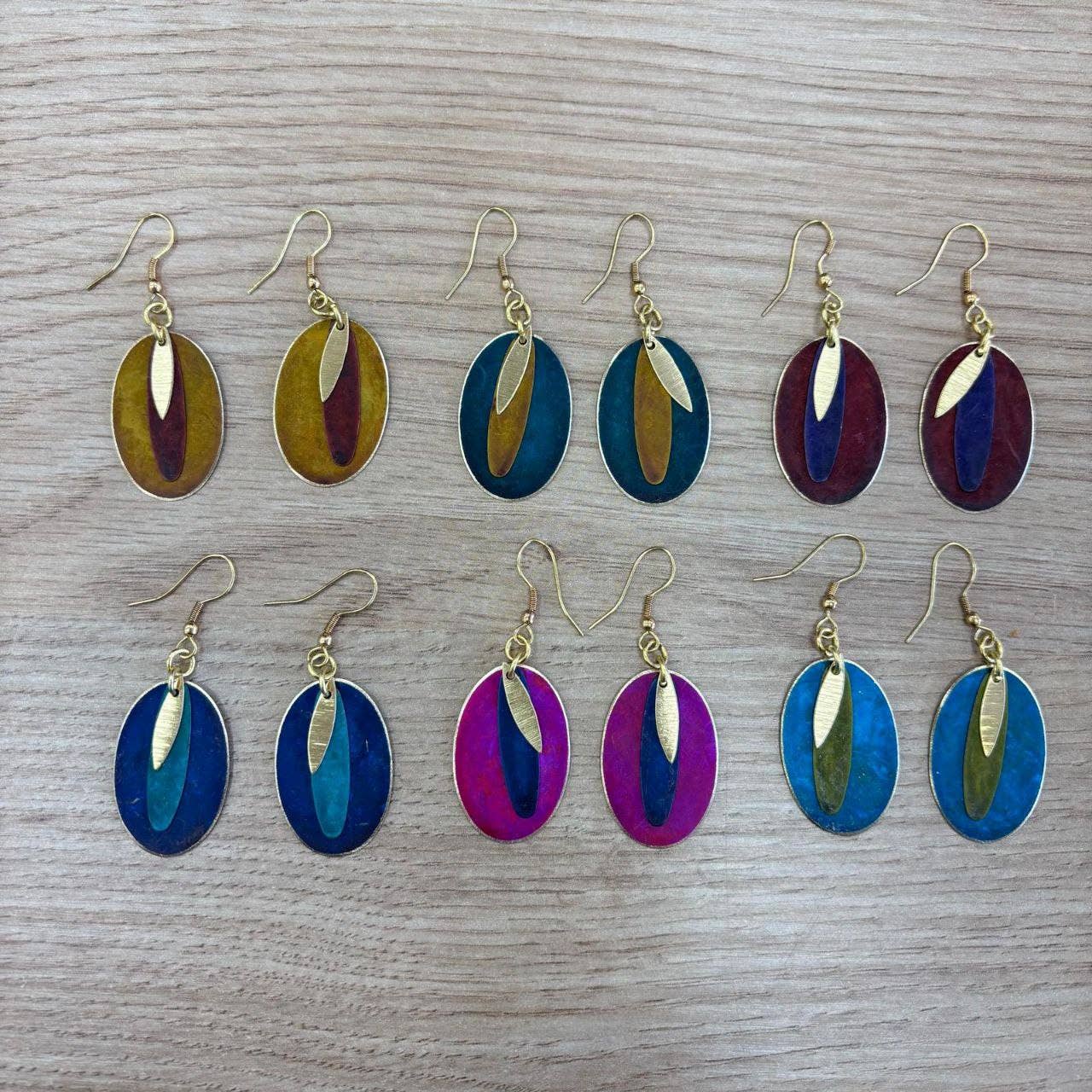 Hecho a mano - Wholesale Dangle Earrings - Enamel earrings6