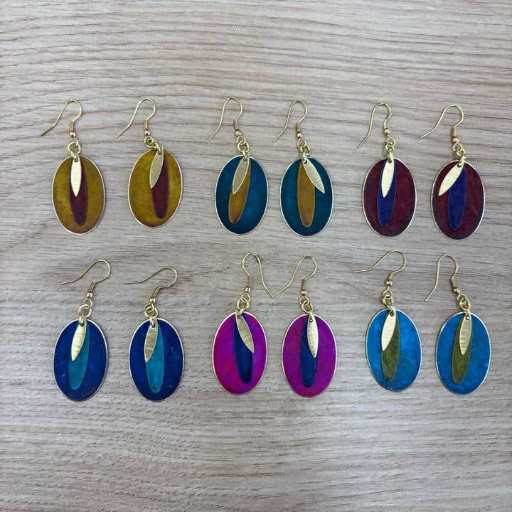 Hecho a mano - Wholesale Dangle Earrings - Enamel earrings6