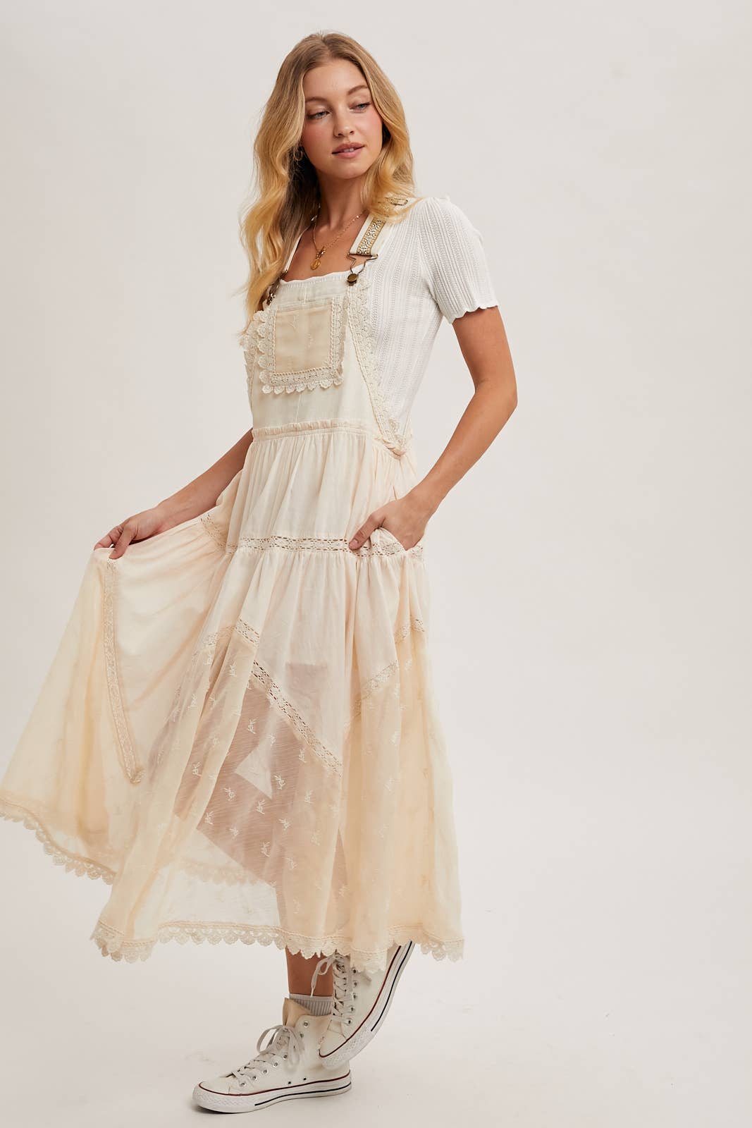 Bluivy - Wholesale Dress - Women's - LACE EMBROIDERED TULLE BIB MAXI DRESS14
