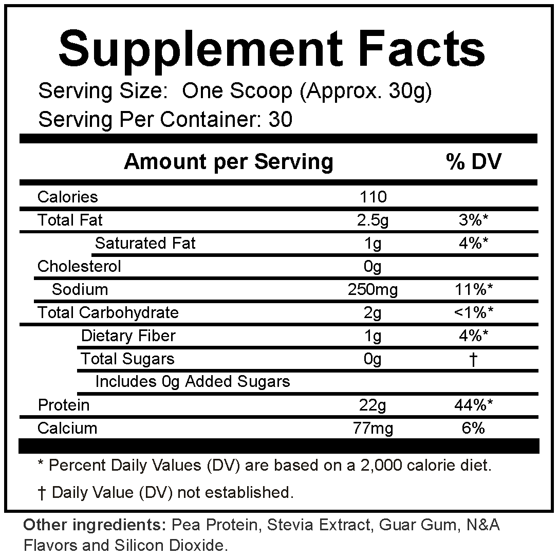 We Do Private Label - Wholesale Protein/superfood powder - Vegan Protein Conc [Unlabeled]2