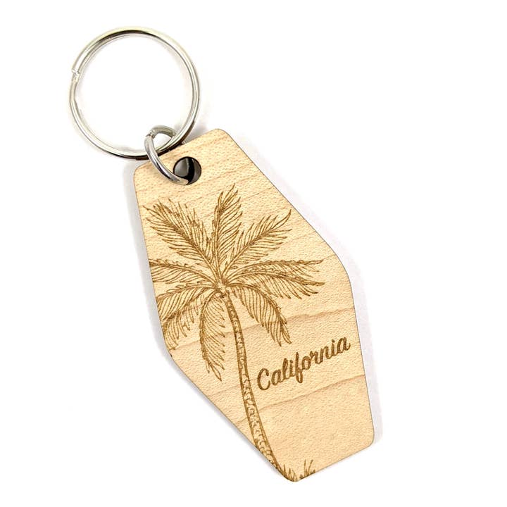 Crafted - Wholesale Keychain - Unisex - Custom Palm Tree Keychains1