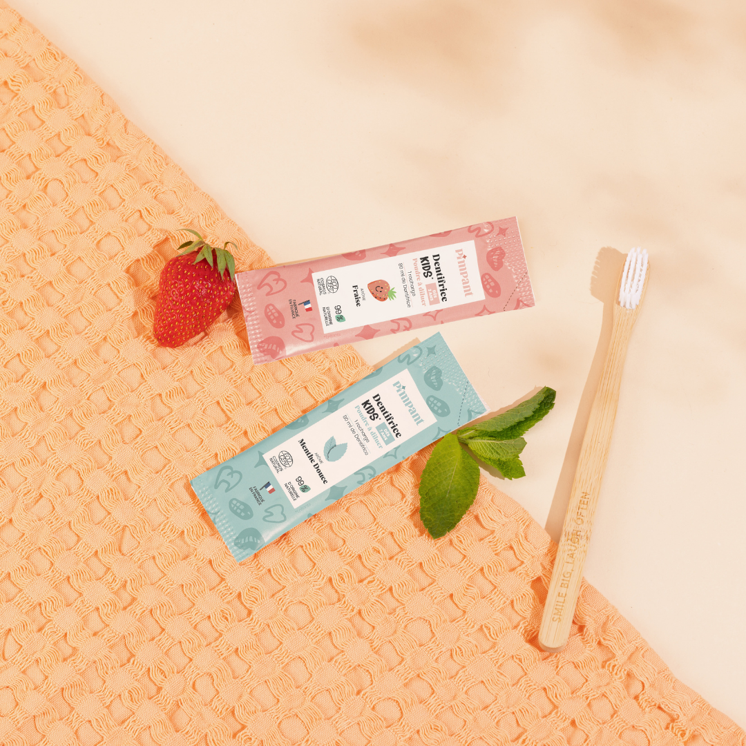 PIMPANT - Vente Dentifrices - Dentifrice Fraise Kids en Poudre à Diluer 8 gr3