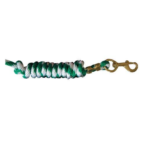 Intrepid International - Wholesale Pet Leash - Dog - Braided Poly Lead Rope with Solid Brass Snap 8'7