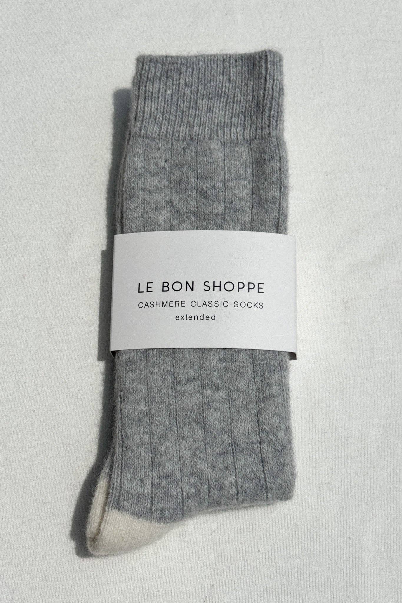 Le Bon Shoppe - Wholesale Socks - Unisex - EXTENDED Cashmere Classic Socks (wholesale)3