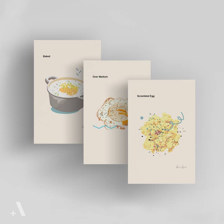 A Dozen Ways to Cook an Egg / Small Art Prints for wholesale by Addvent