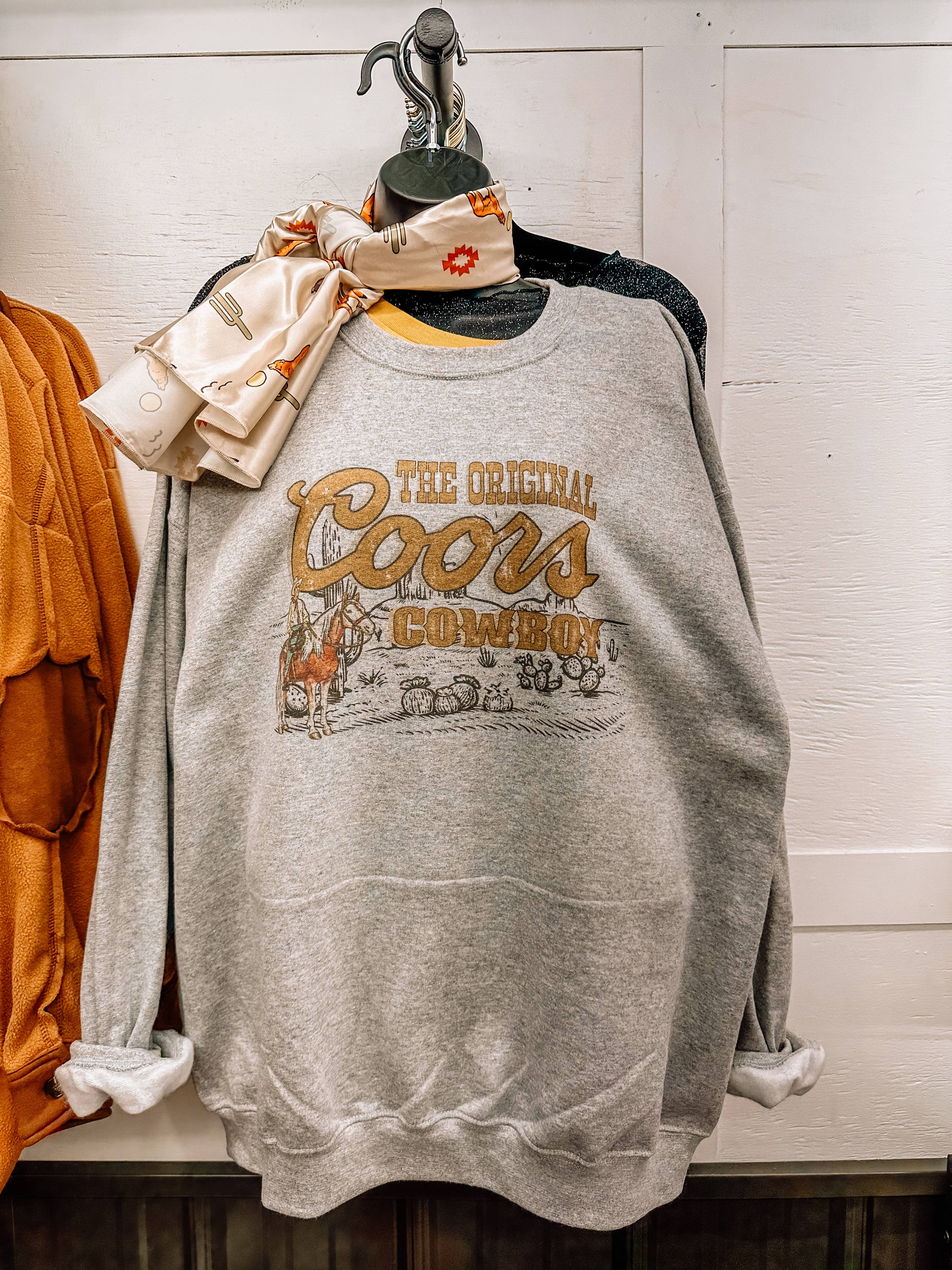 The Walking A - Wholesale Graphic sweatshirt – Women’s - OG COWBOY CREW