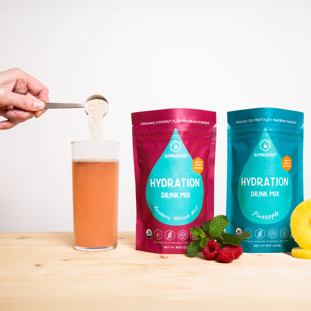 Bumbleroot Foods - Venta al por mayor Proteínas en polvo - Mezcla de Bebida Hidratante Mineral - Cúrcuma Jengibre2