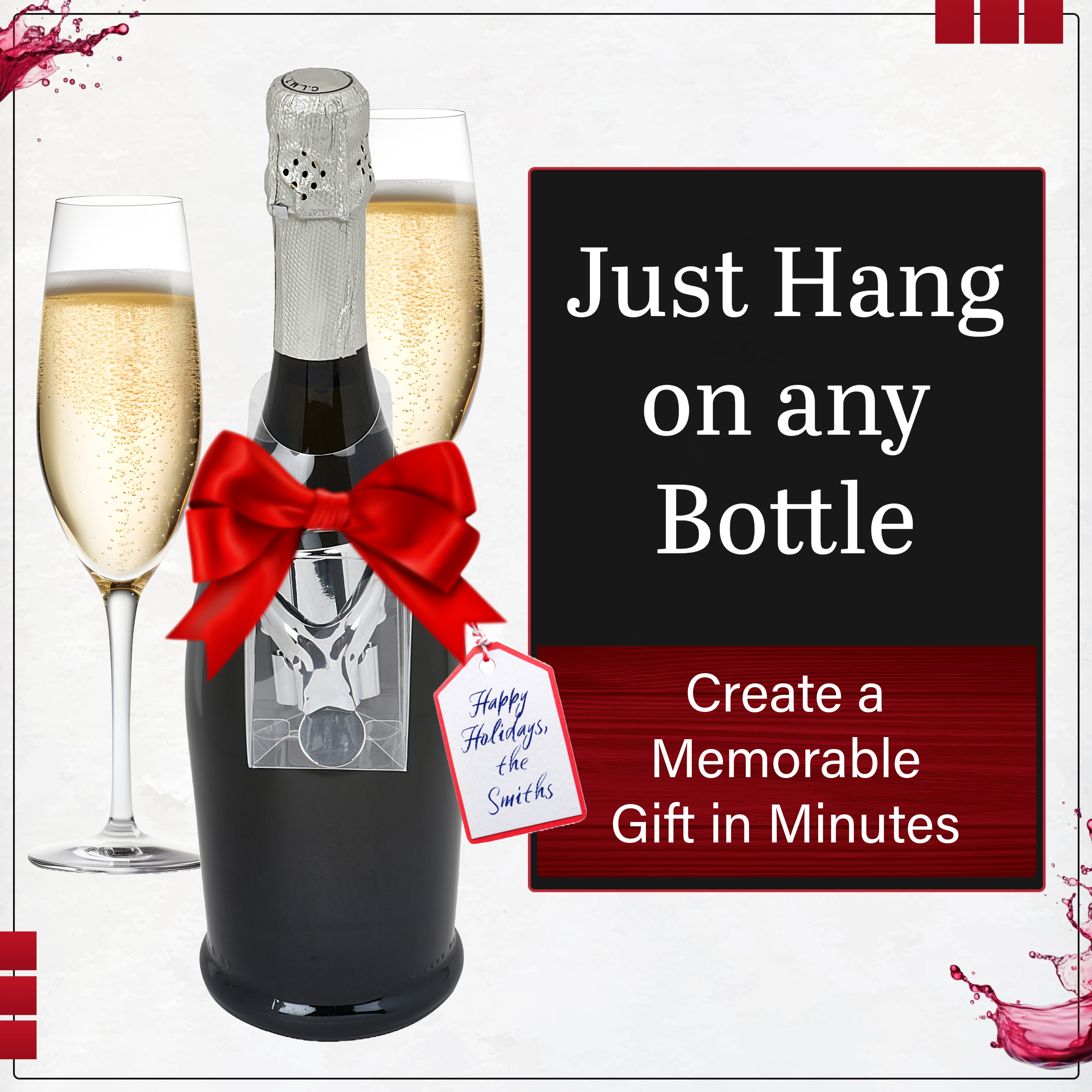 Evan James Designs - Vendita all'ingrosso Tappi per vino - Tappo per Champagne e Vino in Vetro Millefiori (Cromato)6