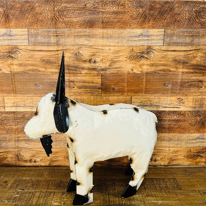 Rustic Farm - Wholesale Decorative Figurine - 34-201 - Small Tin Goat - 1500