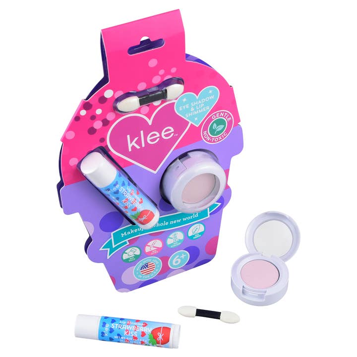 Klee Naturals - Wholesale Kids Makeup - Kids - Candy Shimmer - Sugar Pop Eye Shadow and Lip Shimmer