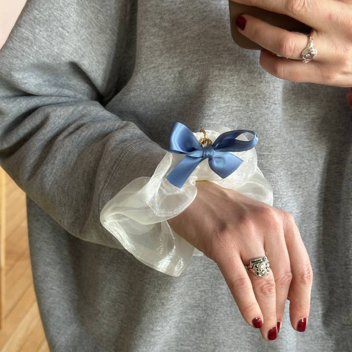 Room Shop - Wholesale Scrunchie - Women's - Marie Bow Charm Scrunchie6