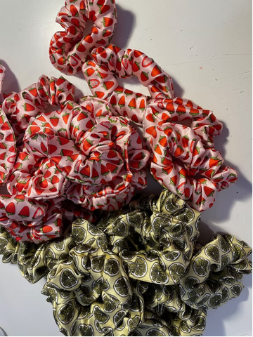 Mille Saisons – wholesale Scrunchie - Women’s – Bespoke and Corporate Printed Silk Scrunchies Sewn in the UK1