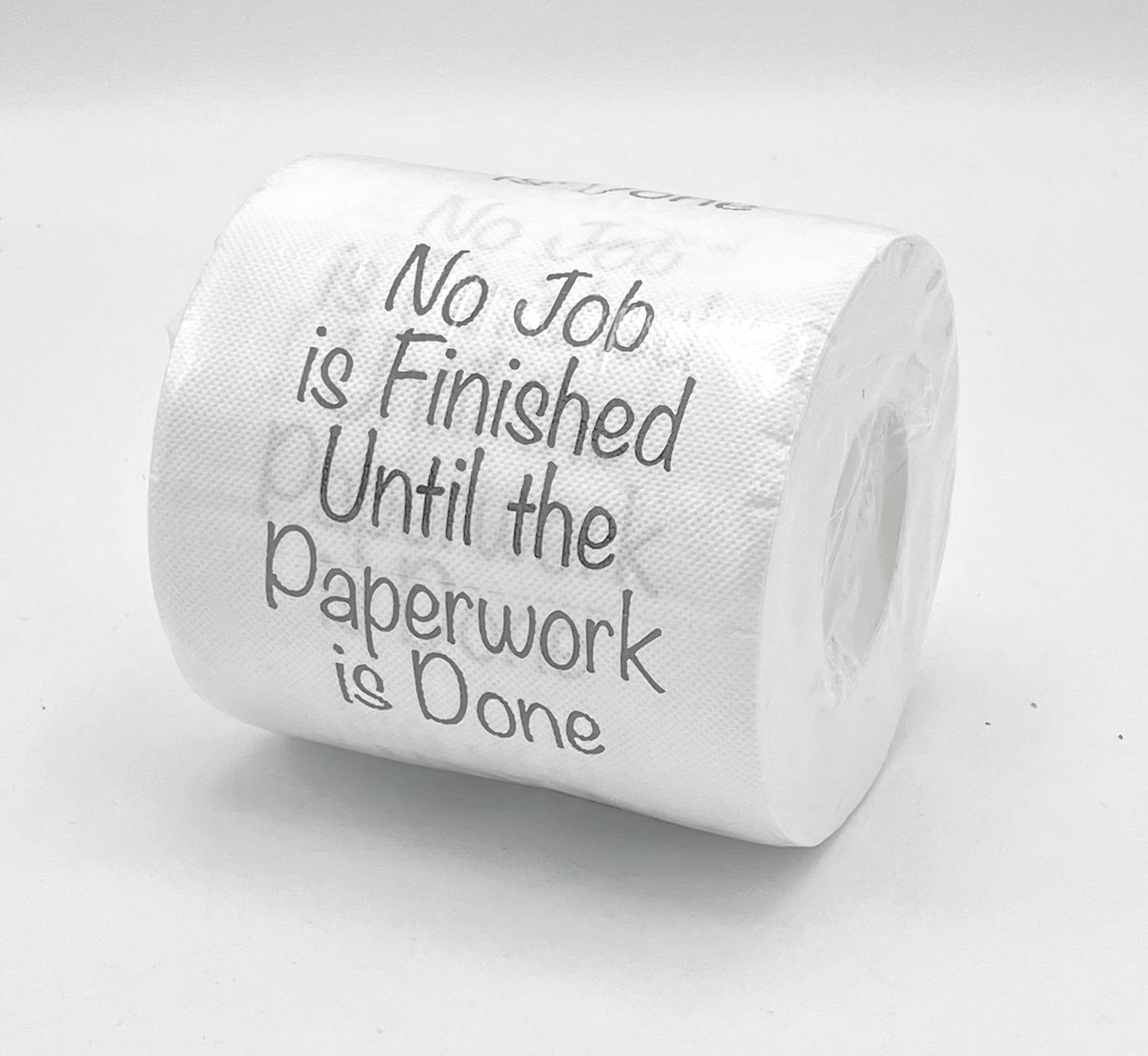 Island Dogs - Wholesale Toilet Paper - Novelty Toilet Paper - No Job Finished - Gift and Stocking Stuffer2