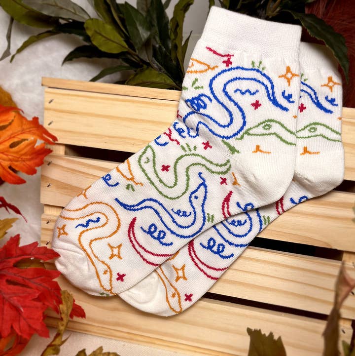 Bandage Brigade - Wholesale Socks - Unisex - Gummy Snake Socks0