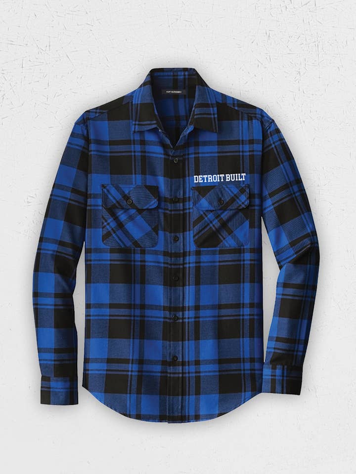 Detroit Gebouwde Flanel voor wholesale door Mighty Mitten Apparel