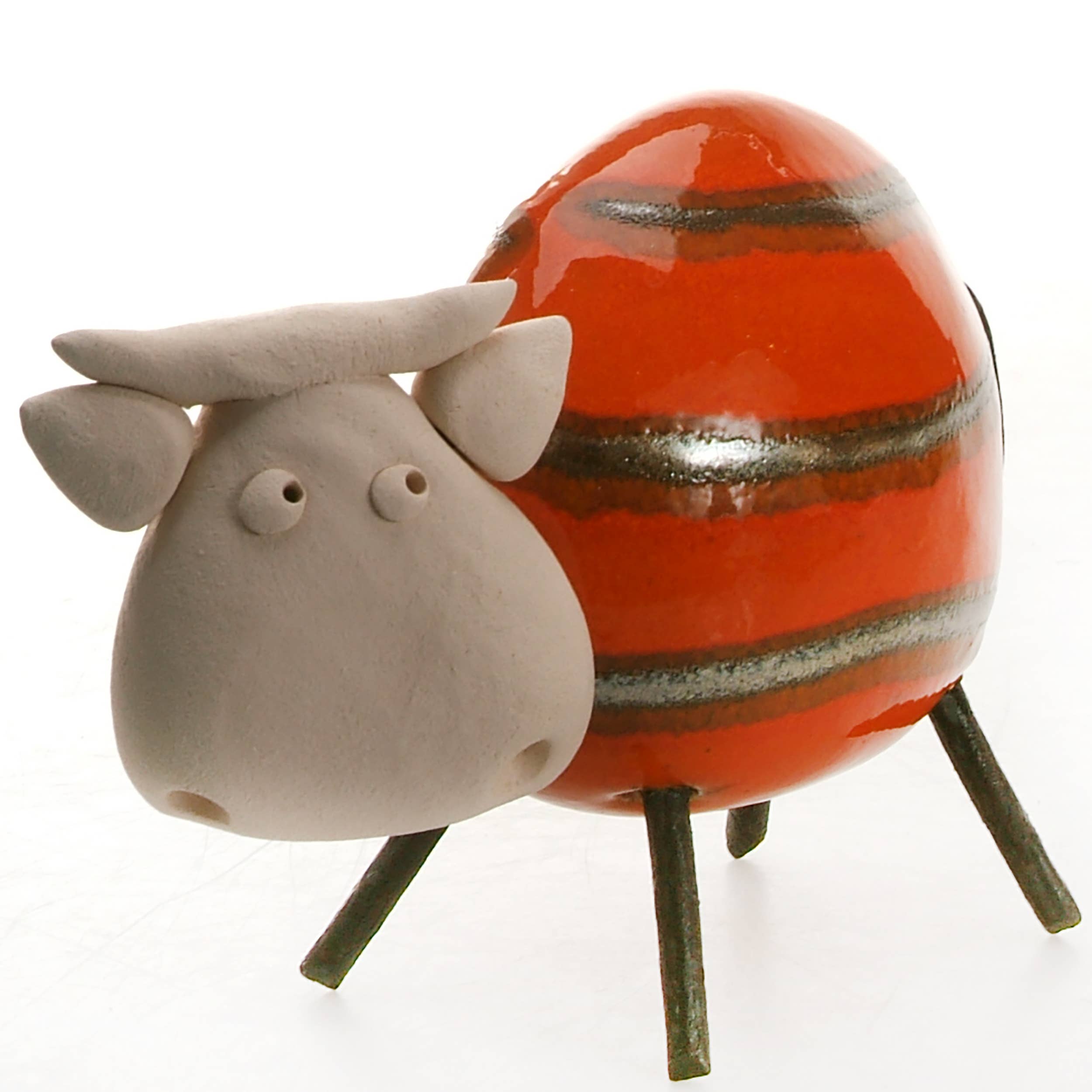 Enigma Supplies – Estatueta decorativa por atacado – Estatueta Cerâmica Happy Cow | Várias Cores12