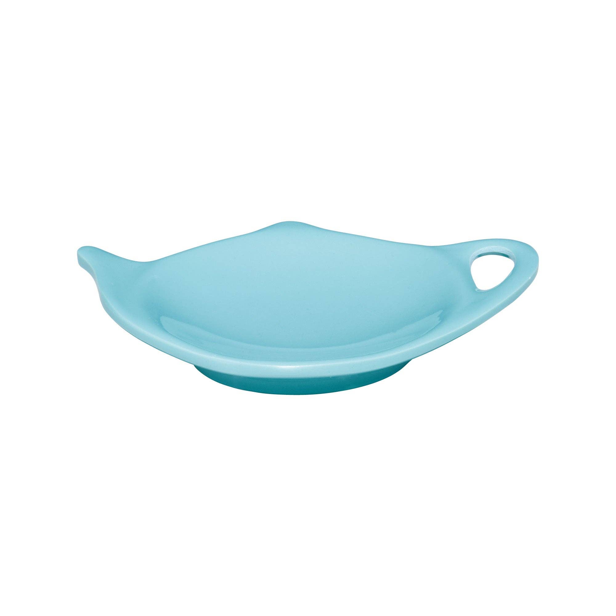 Supreme Housewares - Vente Passoires à thé/infuseurs - Porte-sachets de thé en mélamine turquoise, 4 pièces2