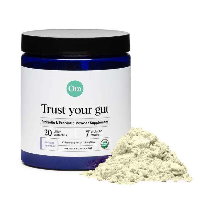 Trust Your Gut Probiotic Powder - Lavender Lemonade 30 serv for wholesale by Ora Organic