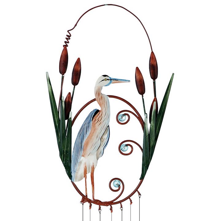 Sunset Vista Designs - Wholesale Wind Chime - Blue Heron Chime2