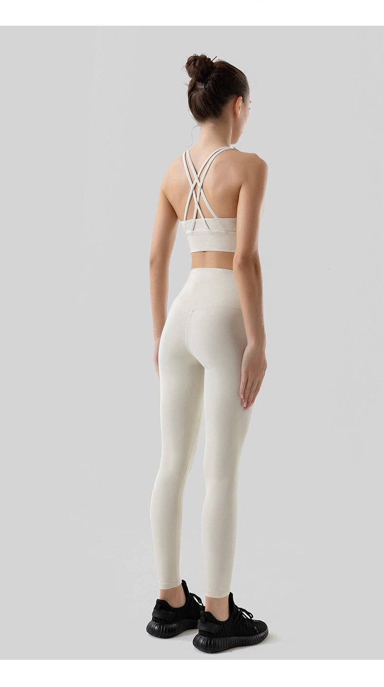 Belsize Activewear - Vendita all'ingrosso Completo sportivo - Donna - Set leggings e reggiseno sportivo ultra morbidi: il massimo comfort4