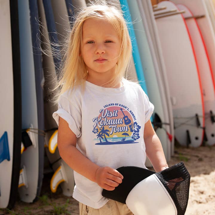 Besuchen Sie das Kokaua-Kleinkind- und Jugendhemd für den Großhandel von Itsy Bitsy Bella Co