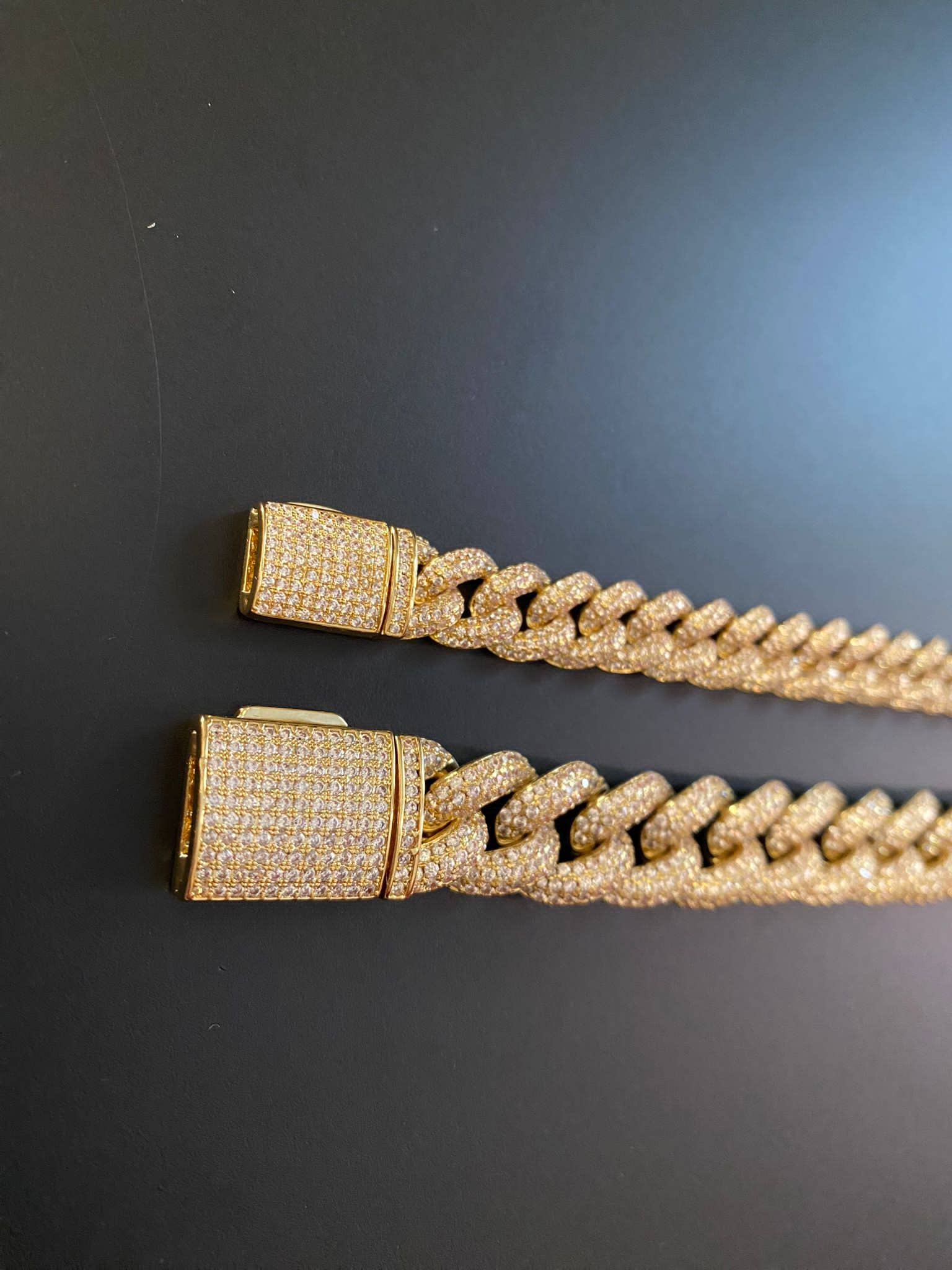 Royal Drip – wholesale Link & chain necklace – 14mm 18K Gold Royalty Cuban Chain1