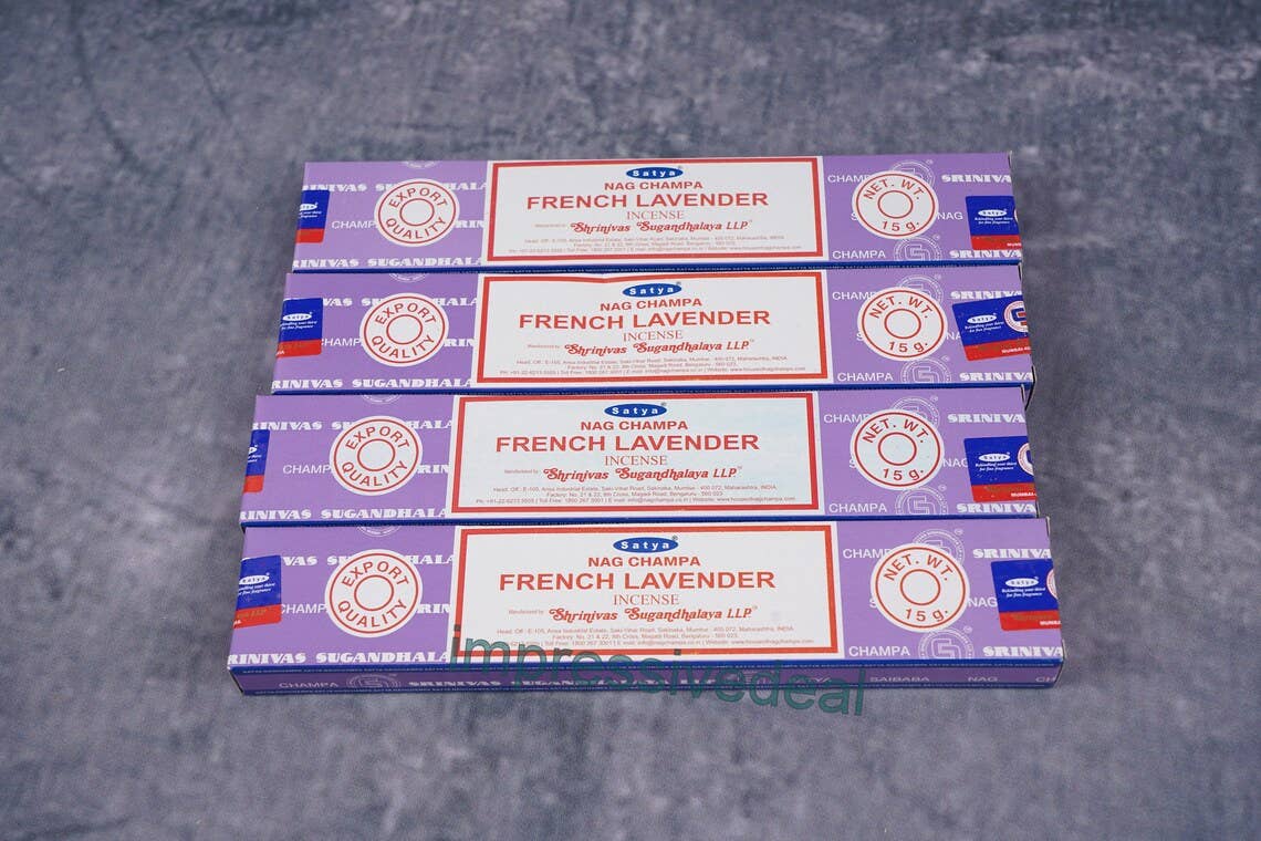Magnifique Hearts - Wholesale Incense - 🌾Satya French Lavender Incense Sticks Provencal Peace (15g)1
