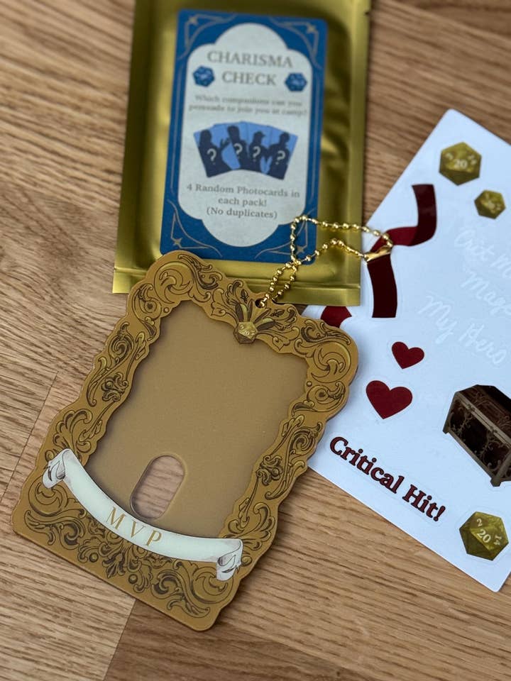 Ornate Frame MVP Photocard Holder for wholesale by Housecat Creative