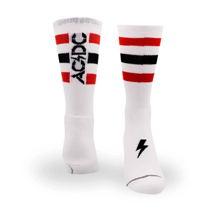 ACDC High Voltage Crew Sock for engroshandel hos Perri's Socks