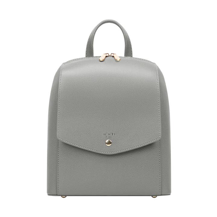 Violet Grey Backpack with Gold Hardware and other Purchase Wholesale no shrinking violet. Free Returns & Net 60 Terms on Faire trending on Faire.