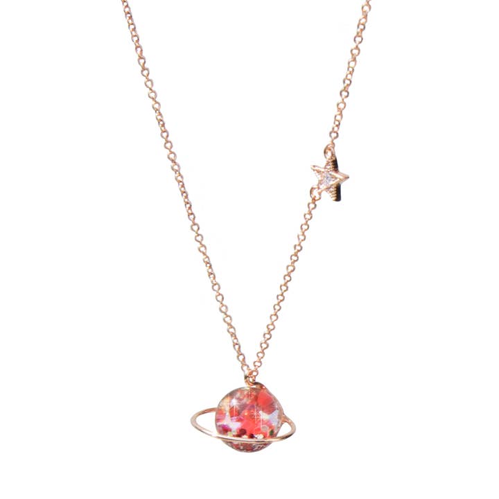 Collier boule de neige Marvelous Universe S pour la vente par Luvinball