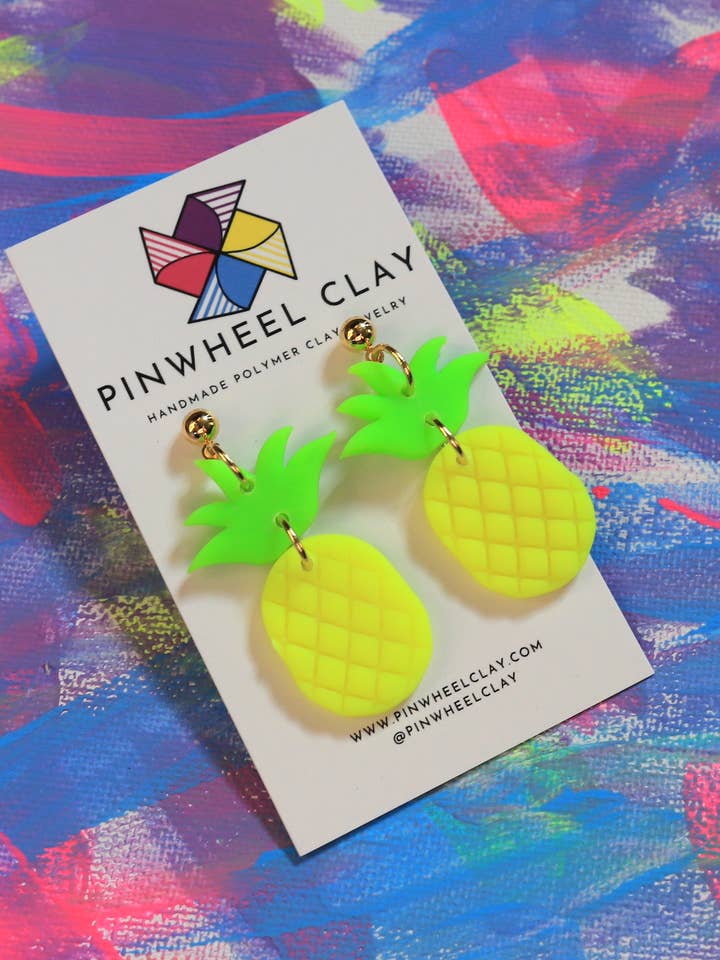 Pineapple for wholesale by Pinwheel Clay