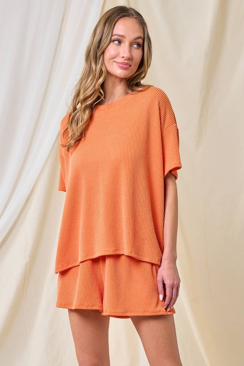 lovely melody - Wholesale Knit Top - Women's - LMT3979-Everyday Relaxed rib top13