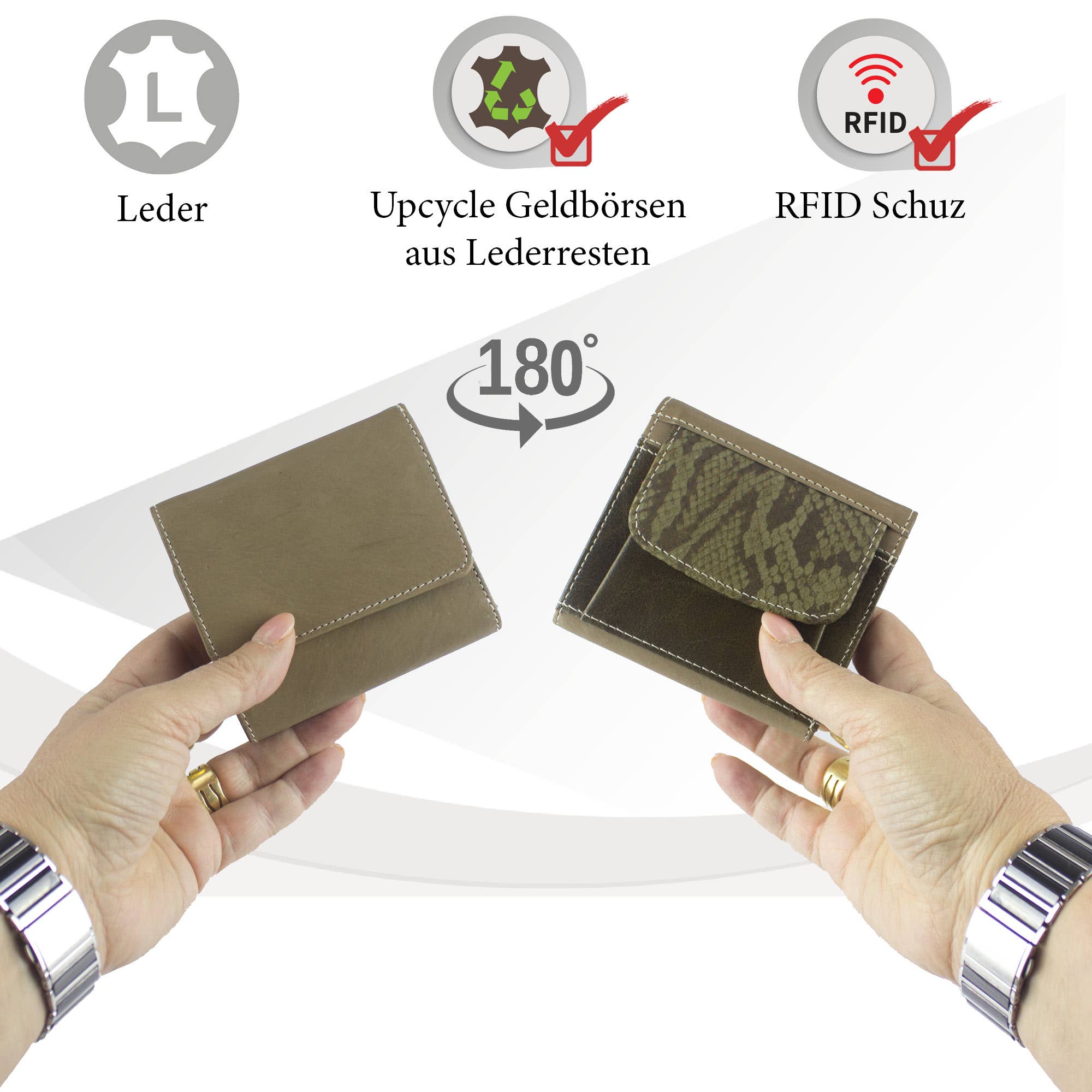 Sunsa - Wholesale Wallet - Women's - Small purse leather wallet. Sustainable wallet (copy)12