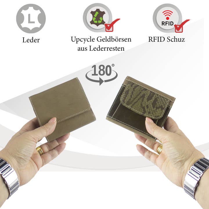 Sunsa - Wholesale Wallet - Women's - Small purse leather wallet. Sustainable wallet (copy)12