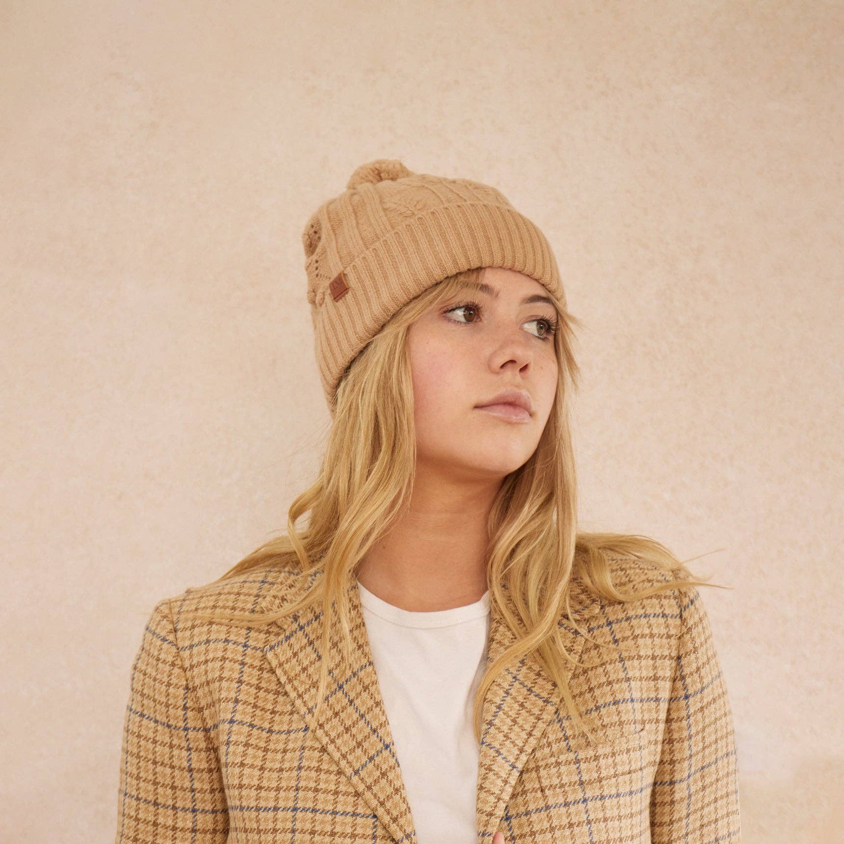 Lorna Murray - Wholesale Beanie - Women's - Chai Latte | Ski Chalet Beanie1