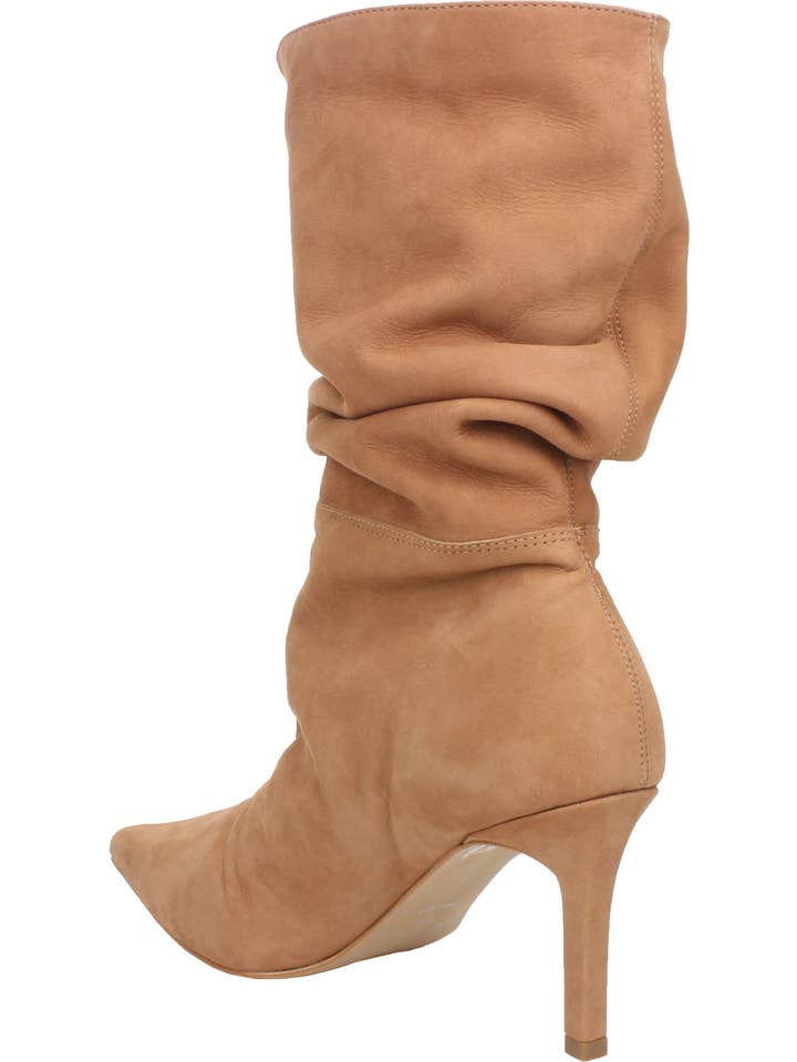 Bruno Menegatti - Wholesale Boots - Women's - *Almost Gone* Nubuck Leather Boot Honey 1995-701321