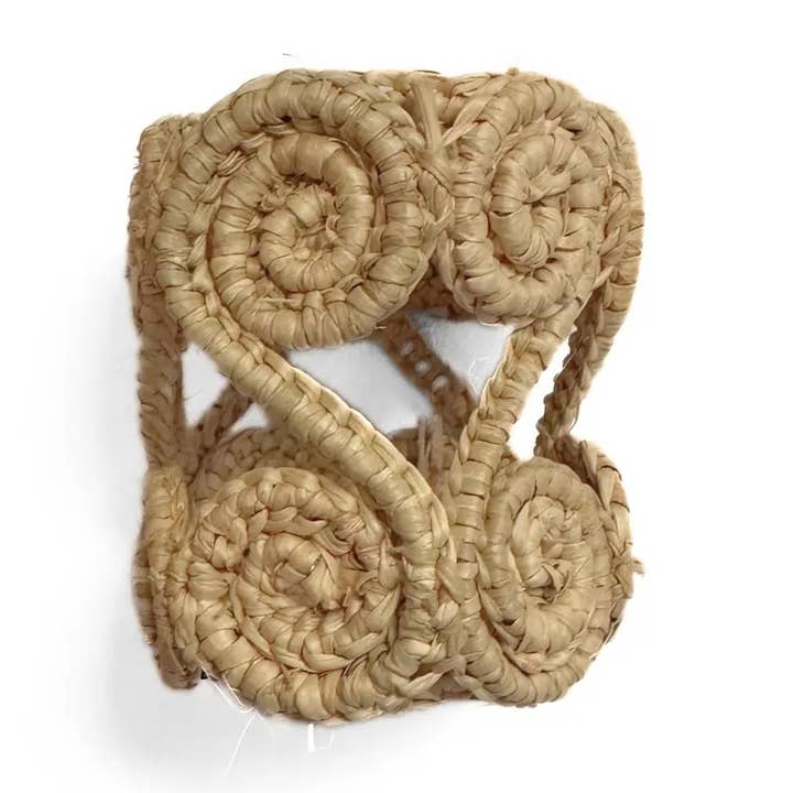 Caracol Iraca Servetring - Stro Raffia Servies (Kopie) voor wholesale door Artett