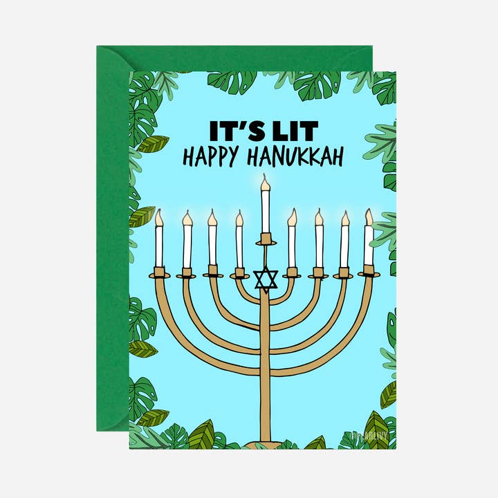 Hanukkah Card for wholesale by Pearl Ivy
