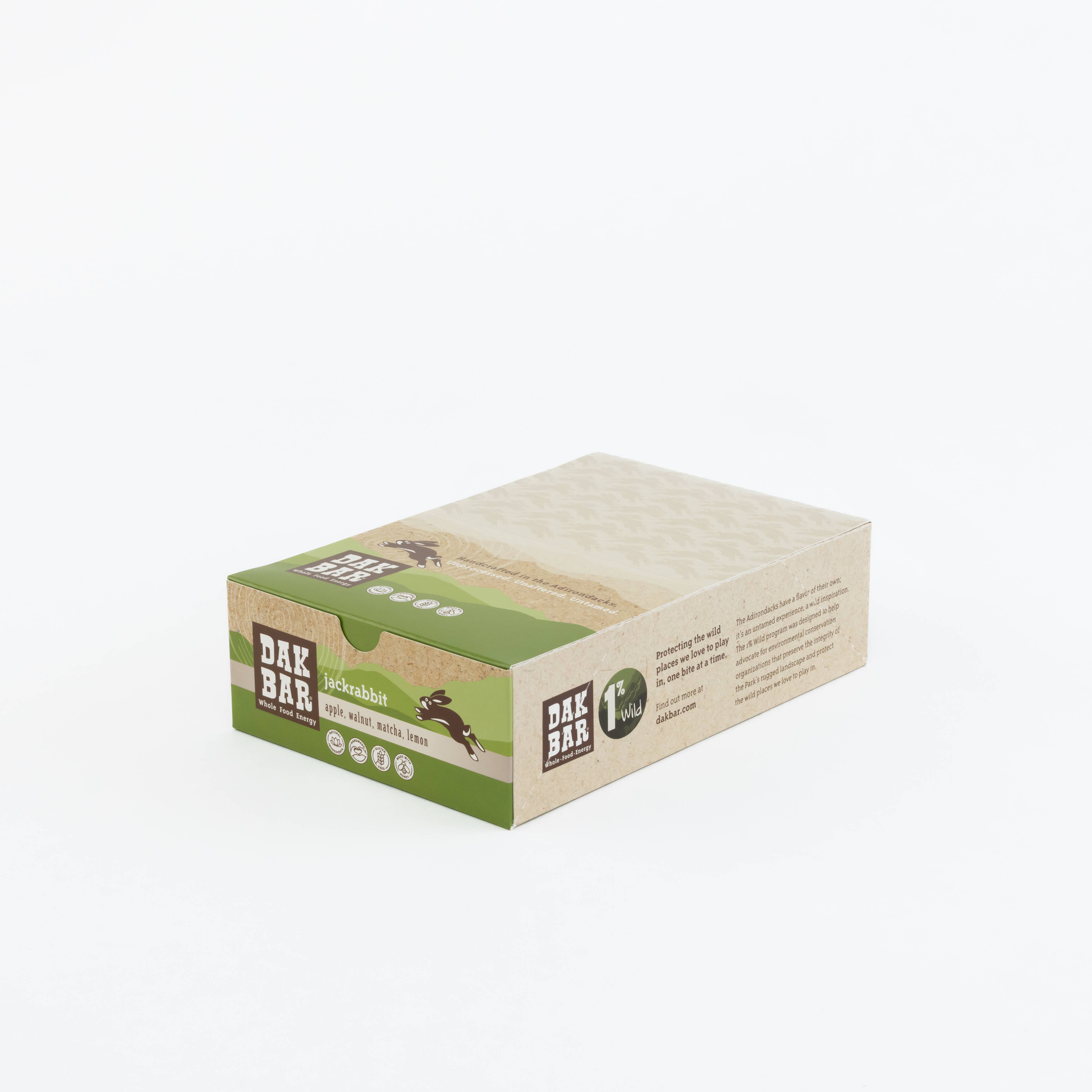 Dak Bar - Wholesale Snack Bar - Jackrabbit Bar - Walnut, Apple, Maple & Matcha Snack Bar8