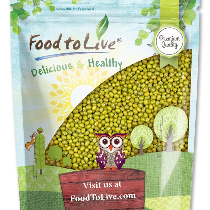 Food To Live - Wholesale Beans - Mung Beans – Whole, Dried, Raw Moong, Kosher, Sirtfood, Raw