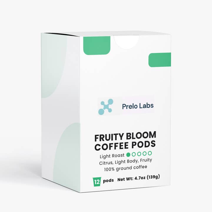 Fruity Flavored Coffee Pods - Light Roast - Compatible with Keurig K-Cup Brewers - Bright Berry Notes - 12 Count for wholesale by Prelo Labs LLC