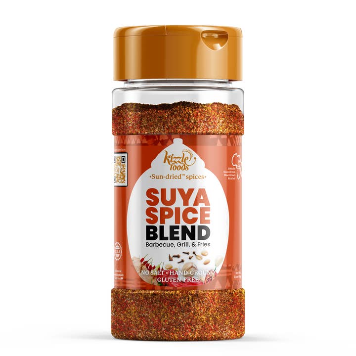 REMOVED BRAND - Wholesale Dried Spice Mix - KizzleFoods Suya Spice Blend, 2.4 oz