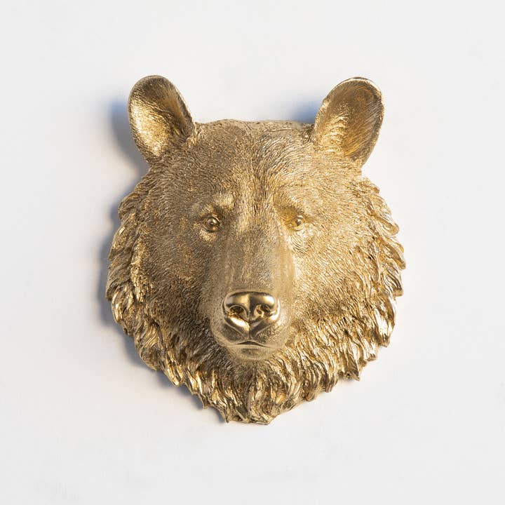 Near and Deer - Wholesale Wall Accent - Mini Bear Head Wall Mount7