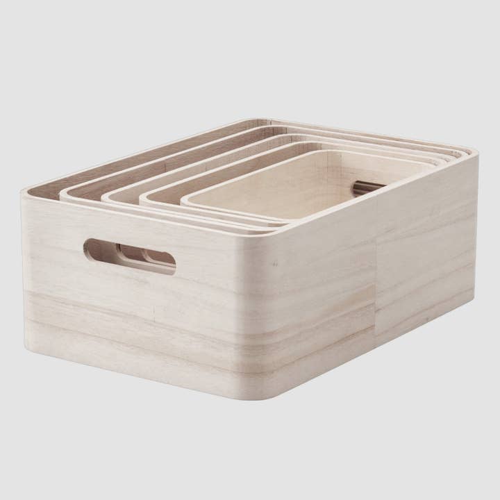 Studio Nordhaven - Wholesale Storage Bin - SAVE-IT storage boxes - 5 piece by Rig-Tig