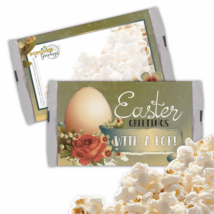 PALOMITAS DE MAÍZ Saludos de Pascua saludos con un pop para venta al por mayor de The Creative Idea Shop