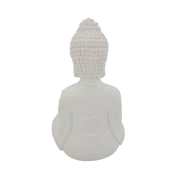 Galt International Company - Wholesale Sculpture - Meditating Buddha Garden Statue 16"H